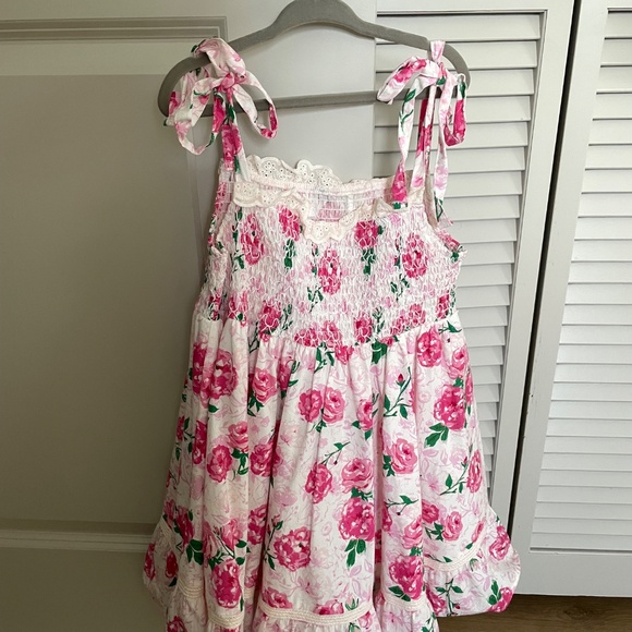 5/6 Sweethoney Dress Floral Rose - Picture 3 of 7